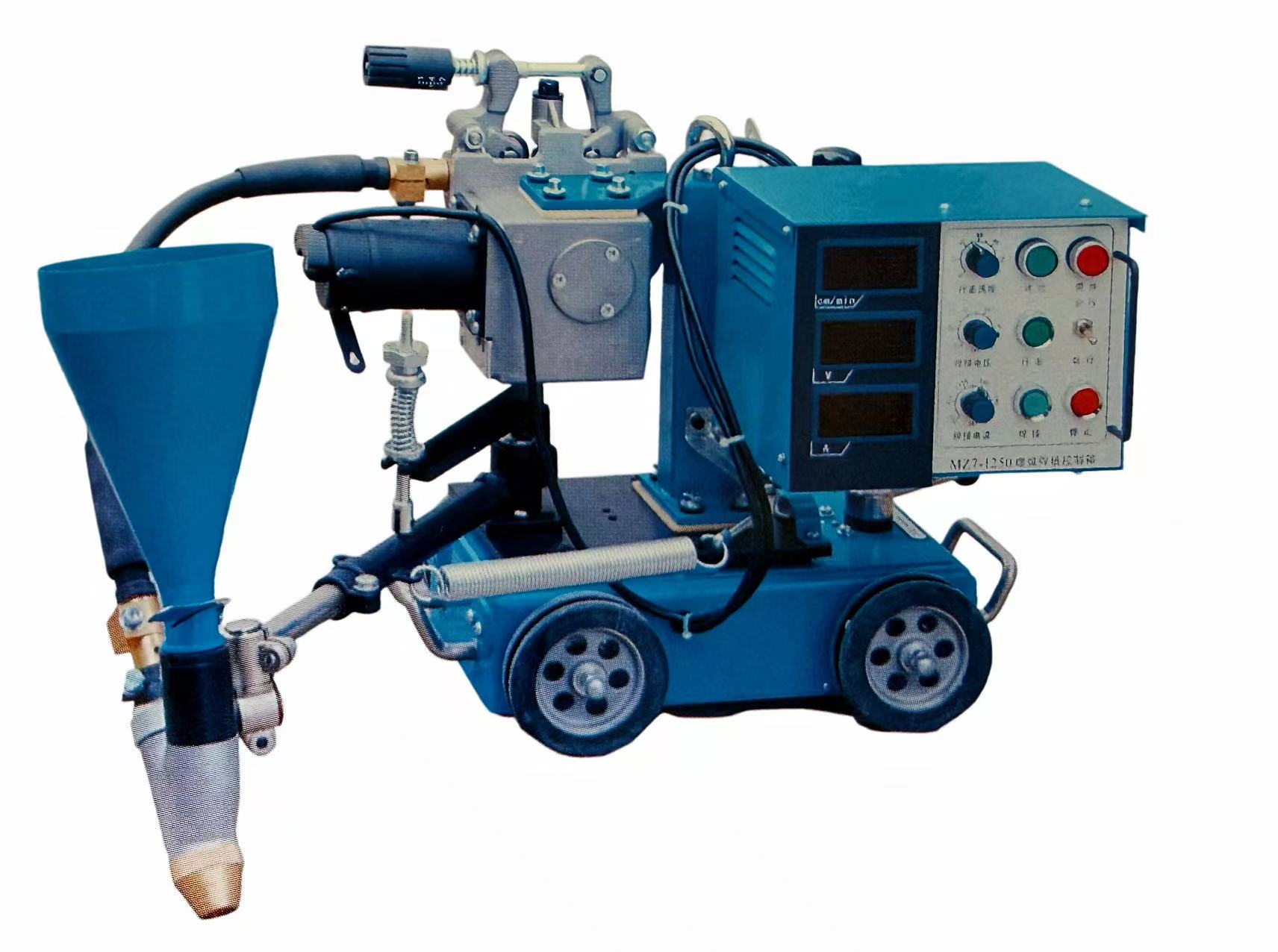 Angle-welding tractor